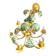Exotic vintage lustre