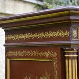 Laqué Library in Japanese Decorations Napoleon III Style - 19th Century