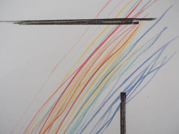MAN RAY : Invasion de l'espace, Lithographie originale signée