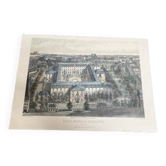Engraving "École Normale Supérieure" by Pierre Petit
