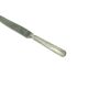 Art Deco bread knife, silver-plated brass, Germany, 1930s