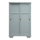 Parisian Art Deco wardrobe with sliding doors.