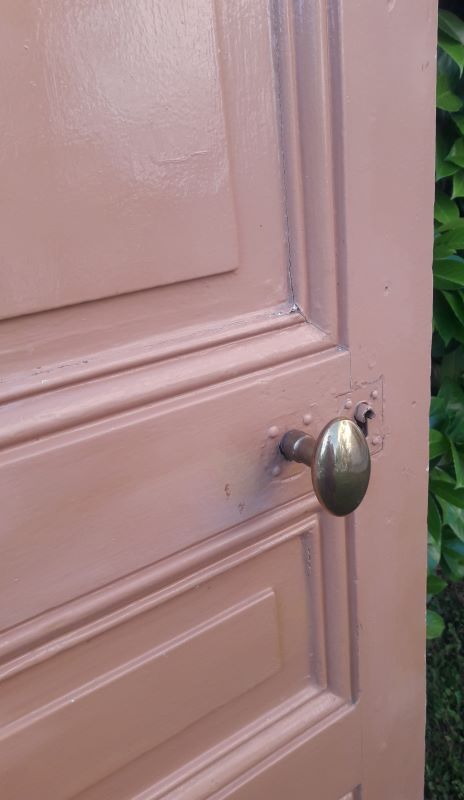 Communication door 199,2x82,8cm old molded