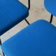 Series of 4 vintage chairs by André Simard for Airborne editions