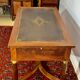 Double-sided EMPIRE Style DESK in Mahogany and gilded bronzes