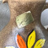 Pichet Poet Laval signed Jeanne - ceramic art