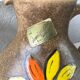 Pichet Poet Laval signed Jeanne - ceramic art
