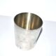 ERCUIS Rocaille silver-plated engraved metal cup/tumbler