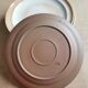 service of 7 vintage plates in Marais sandstone