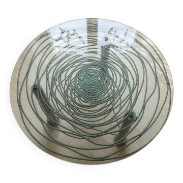 Sculptural table by Jean Pierre Dussaillant
