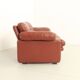 Coronado two-seater sofa by Tobia Scarpa in cognac leather, 1969