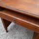 Old oak desk 5 drawers