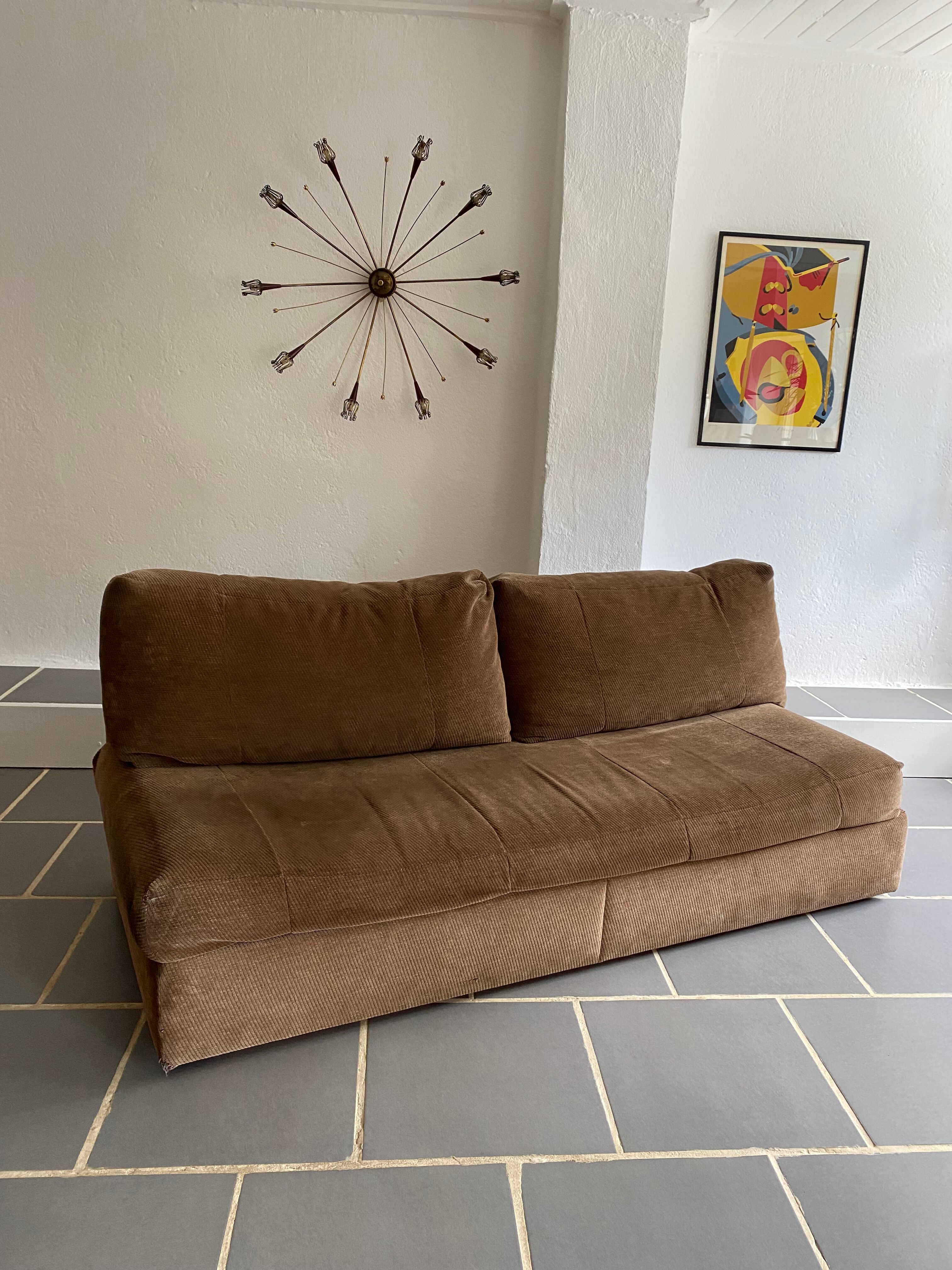 Canapé Ligne Roset convertible vintage