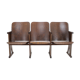 1960s cinema 3-seat bench,czechoslovakia