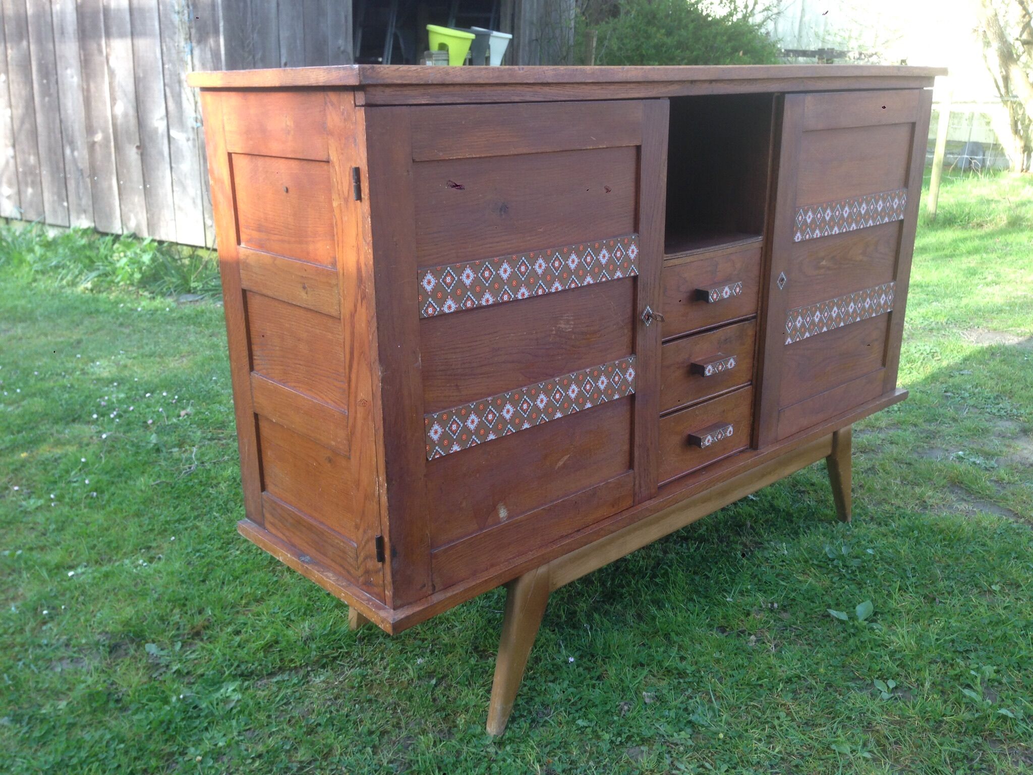 Buffet René Gabriel en chêne