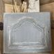Gray patina woodwork door