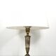 Table lamp in silvered bronze - French work from the Art Deco period attributed to Maurice Dufrène