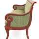 Velvet bench seat