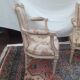 Lot of Louis XVI style armchairs