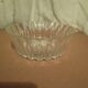 Glass salad bowl