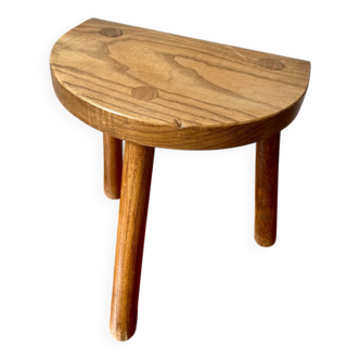Wooden tripod stool