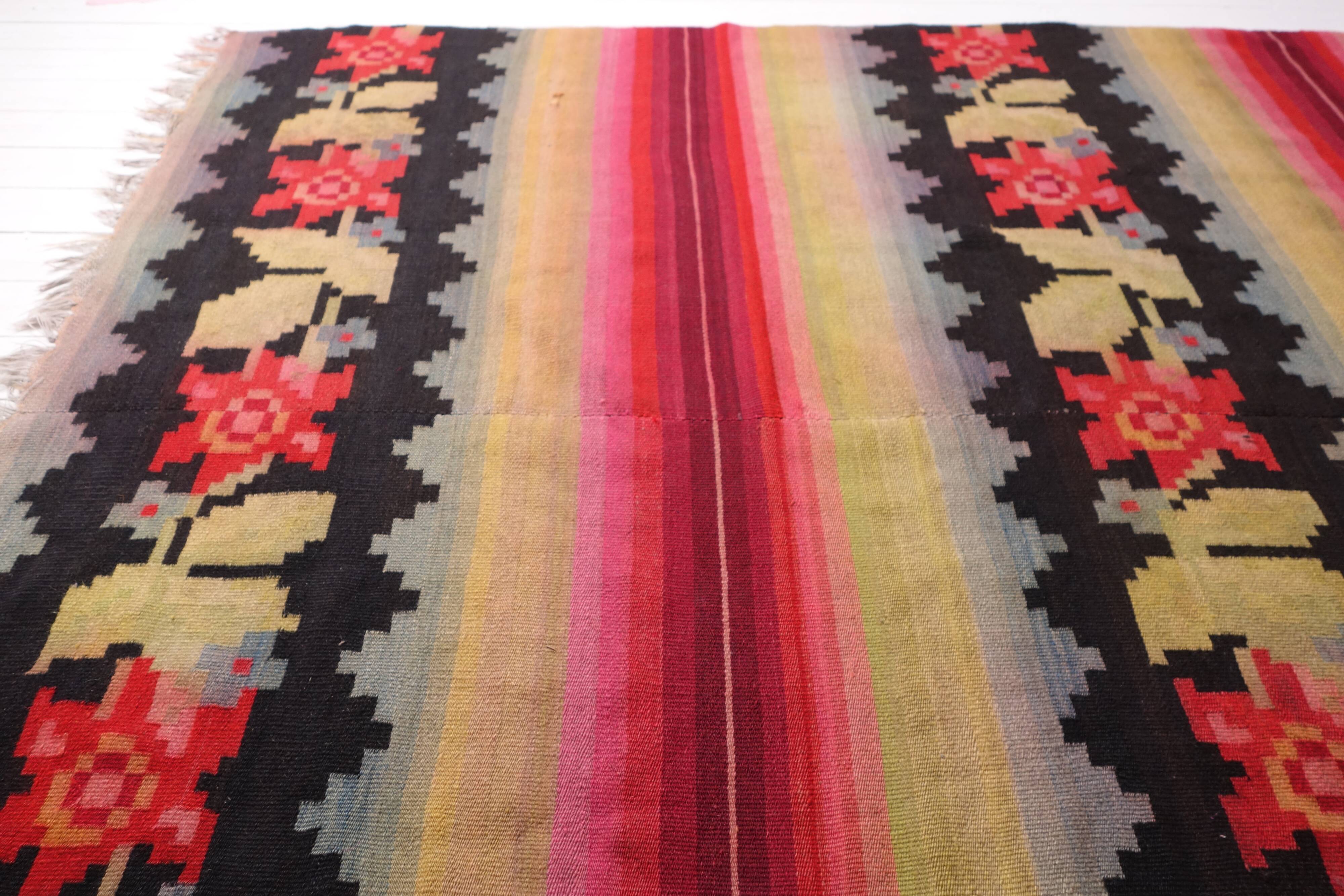 Vintage Greek Kilim Rug