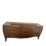 Vintage wooden commode in Louis XV style – Albano Company (New York)