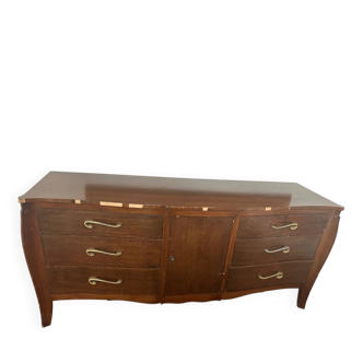 Vintage wooden commode in Louis XV style – Albano Company (New York)