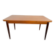 Table extensible scandinave en teck vintage an60