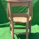 Antique French wicker wabi sabi chair