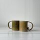 Duo of handmade cups