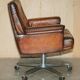 Chaise de direction De Sede DS35 cuir vintage style Mid-Century Modern