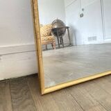 Miroir en bois doré circa 1960