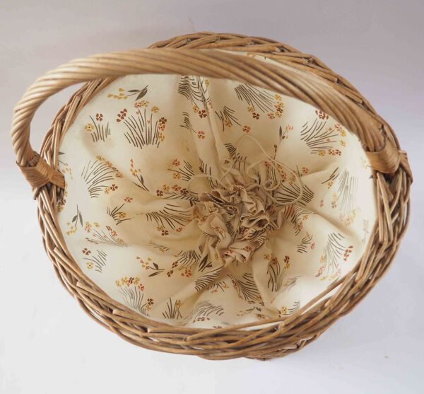 Corbeille panier en rotin