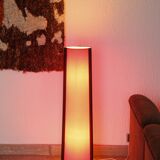 Floor lamp tripod rocket lamp red and black