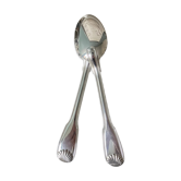 Ercuis housewife in silver metal 90gr of 24 pieces