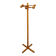 Satellite coat rack, 6 ball hooks on pivot, made of wood (pine)
