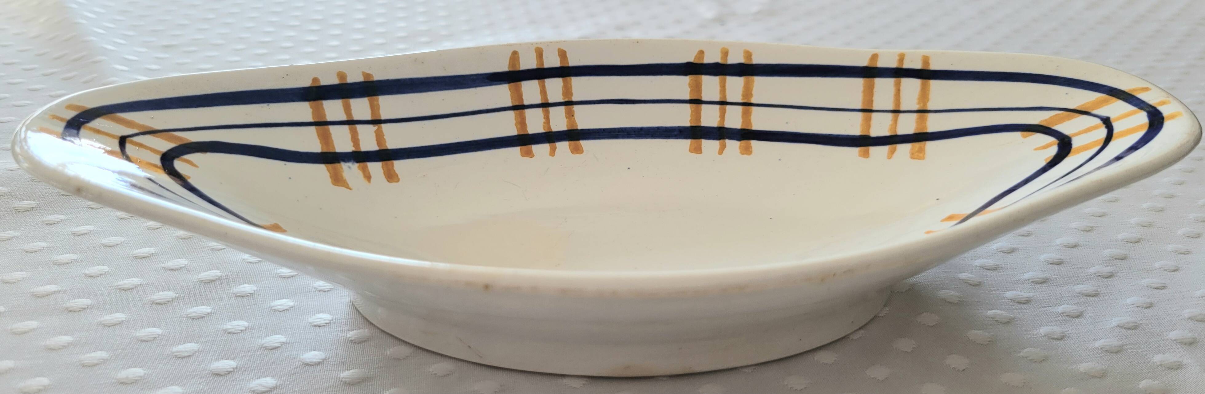 Poitou model ravier from Sarreguemines