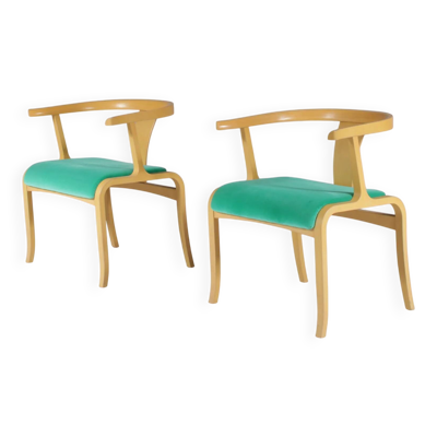 Chaise de bureau/chaise d'appoint rare des années 1960 attribuée à Toshiyuki Kita pour Tendo, Japon