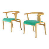 Chaise de bureau/chaise d'appoint rare des années 1960 attribuée à Toshiyuki Kita pour Tendo, Japon