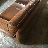 Canape leather Duvivier Made in France