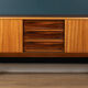 Retro 1960s long zebrano & rosewood sideboard by elliots of newbury eon