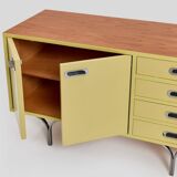 Industrial Vintage Mid-Century Sideboard, Steel, 1960s