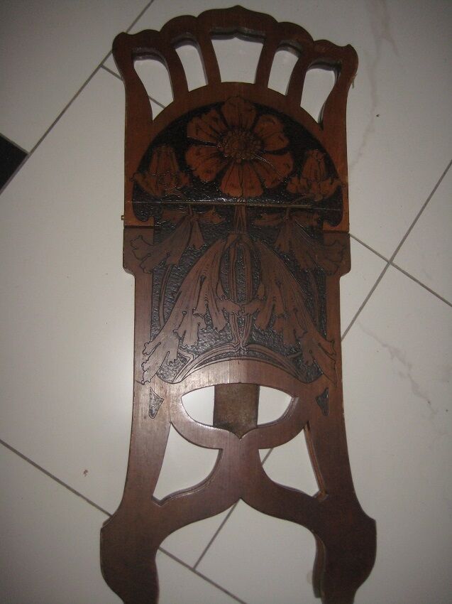 Former porte revue in bois noble