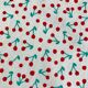 Serviettes de table motifs cerises