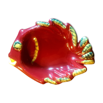 Empty fish vintage ceramic pocket from the 60s