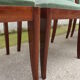 6 chaises aca​jou Gaston Poisson art déco 1930/1940