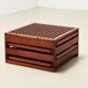Table basse Tetra de Bernard Vuarnesson pour Bellato Italie, années 1980