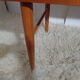 Scandinavian vintage 1960s desk with removable shelf
