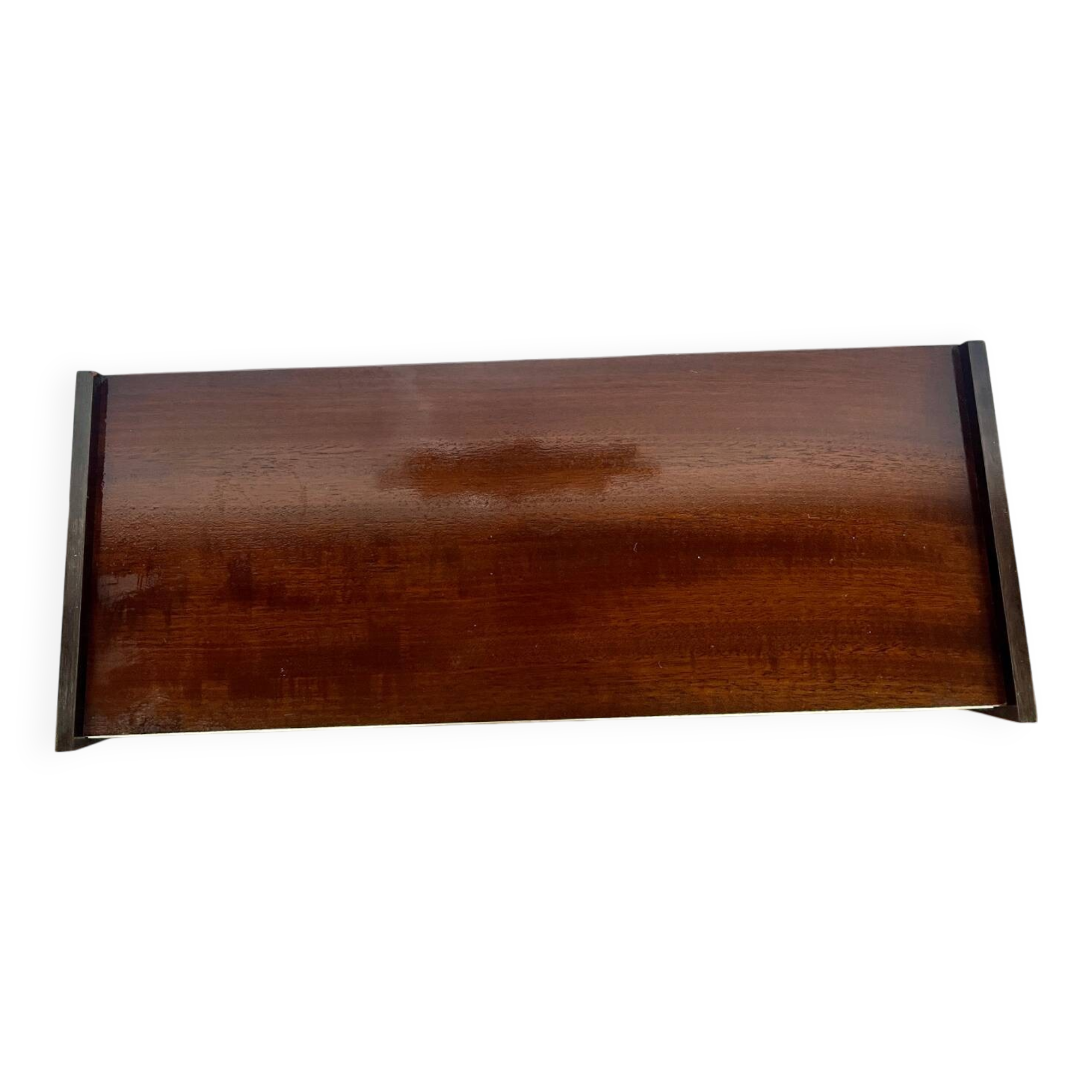 Furnished shoe cabinet with sliding doors